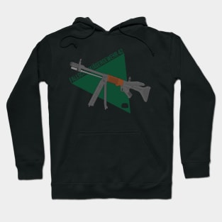 Assault rifle of German paratroopers WW2 FG-42 Hoodie